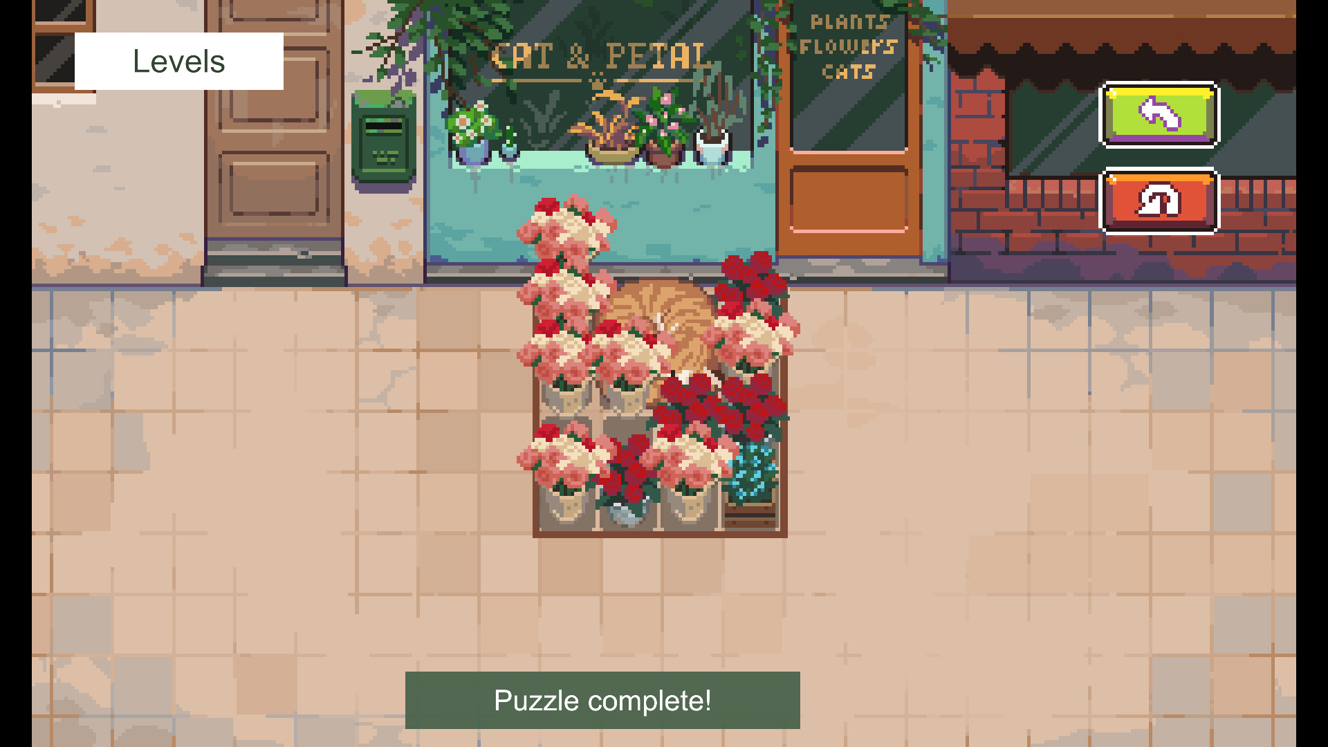 Too Many Cats in the Plant Shop! screenshot 3