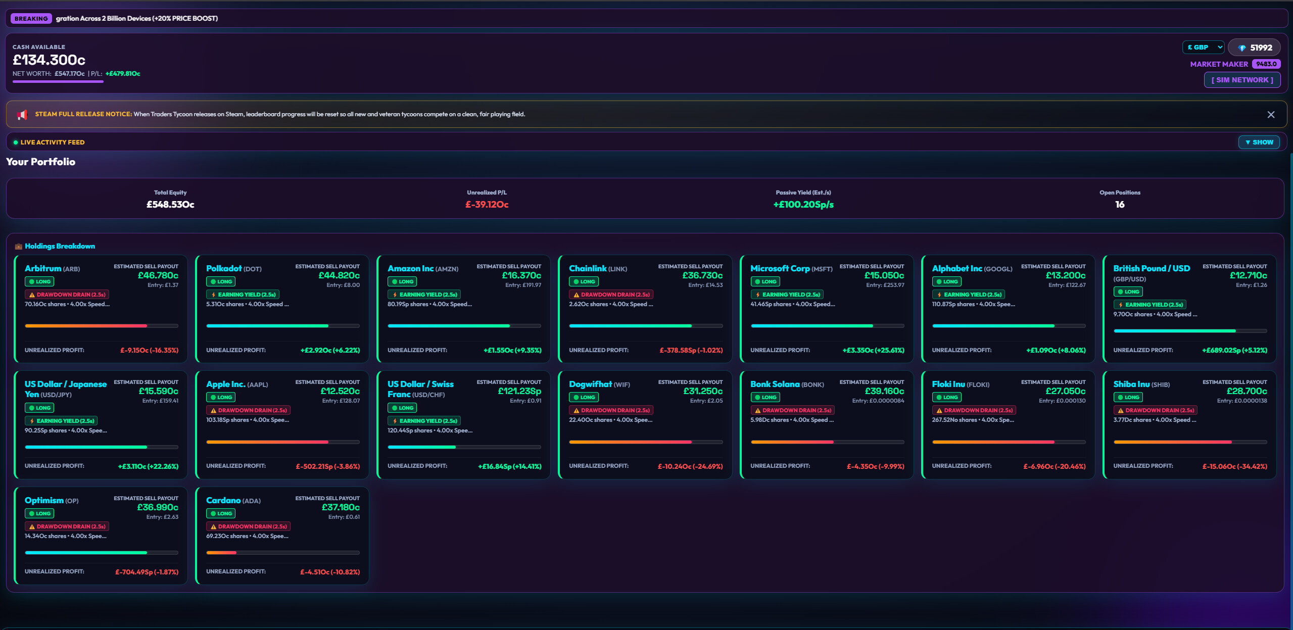 Traders Tycoon screenshot 3