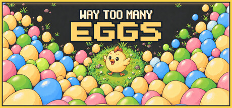 Cover art from Way Too Many Eggs