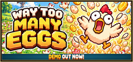 Cover art from Way Too Many Eggs