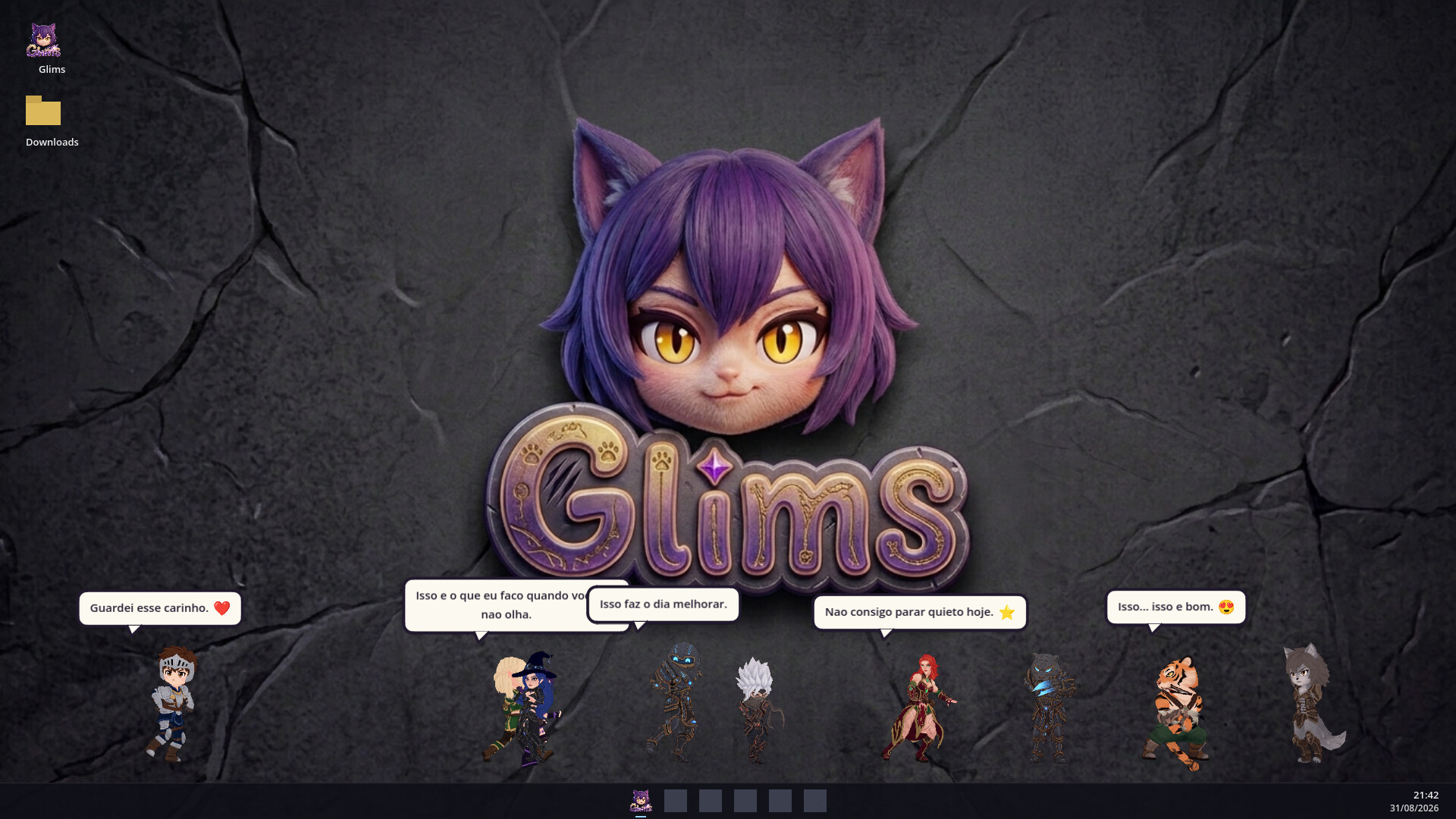 Glims screenshot 2