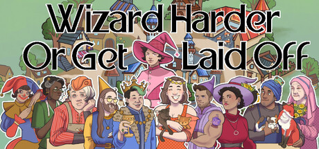 Cover art from Wizard Harder Or Get Laid Off
