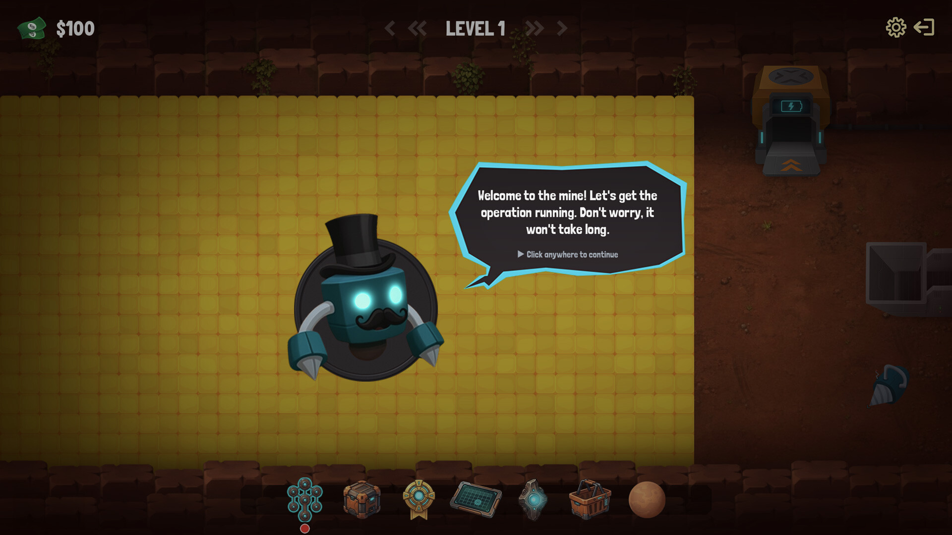 Idle Digger Bots Deluxe screenshot 3