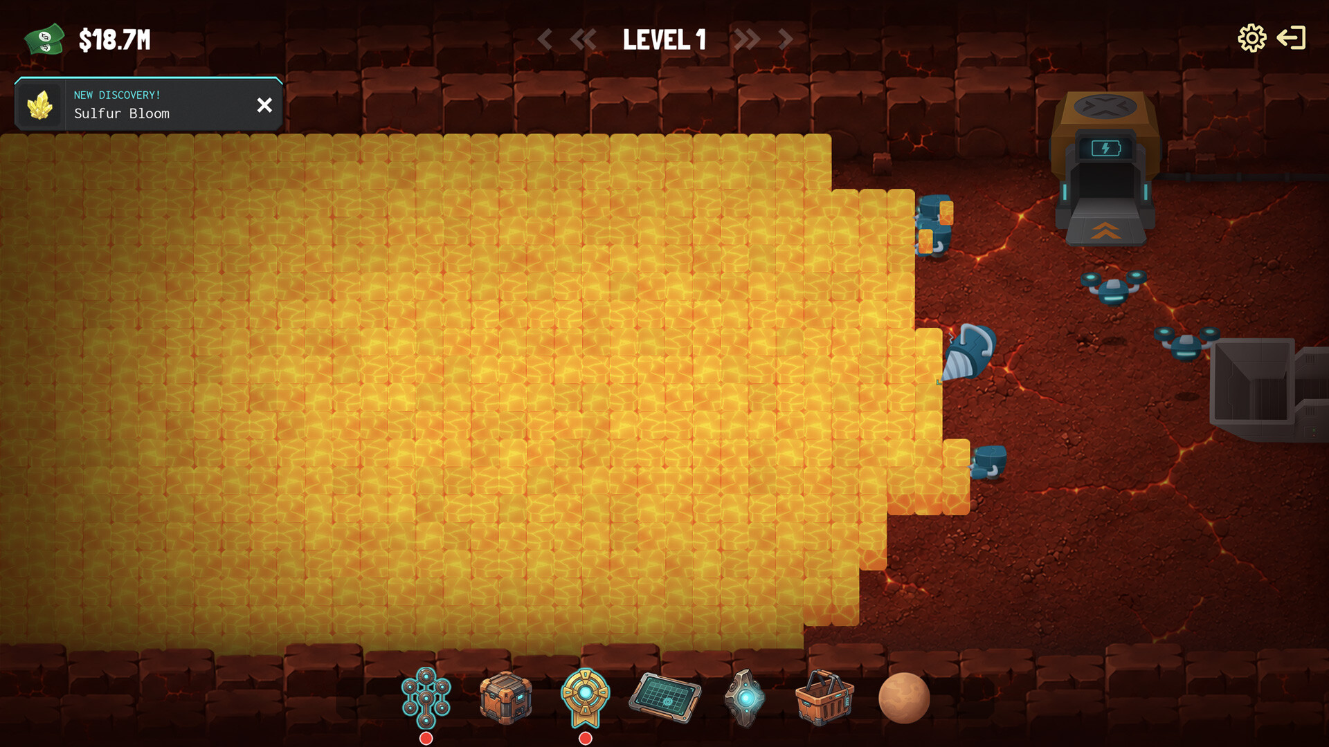 Idle Digger Bots Deluxe screenshot 5