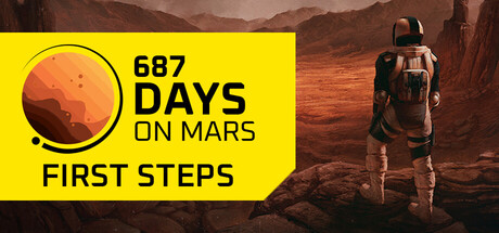 Cover art from 687 Days on Mars - First Steps