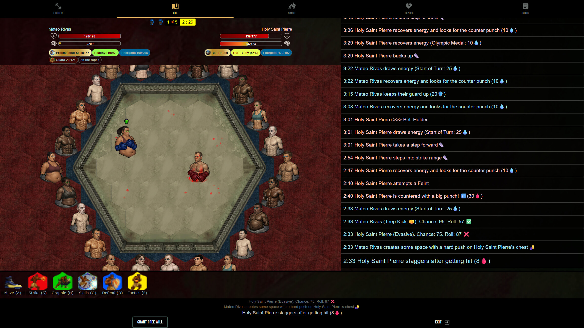 MMA Tactics - Martial Arts screenshot 1