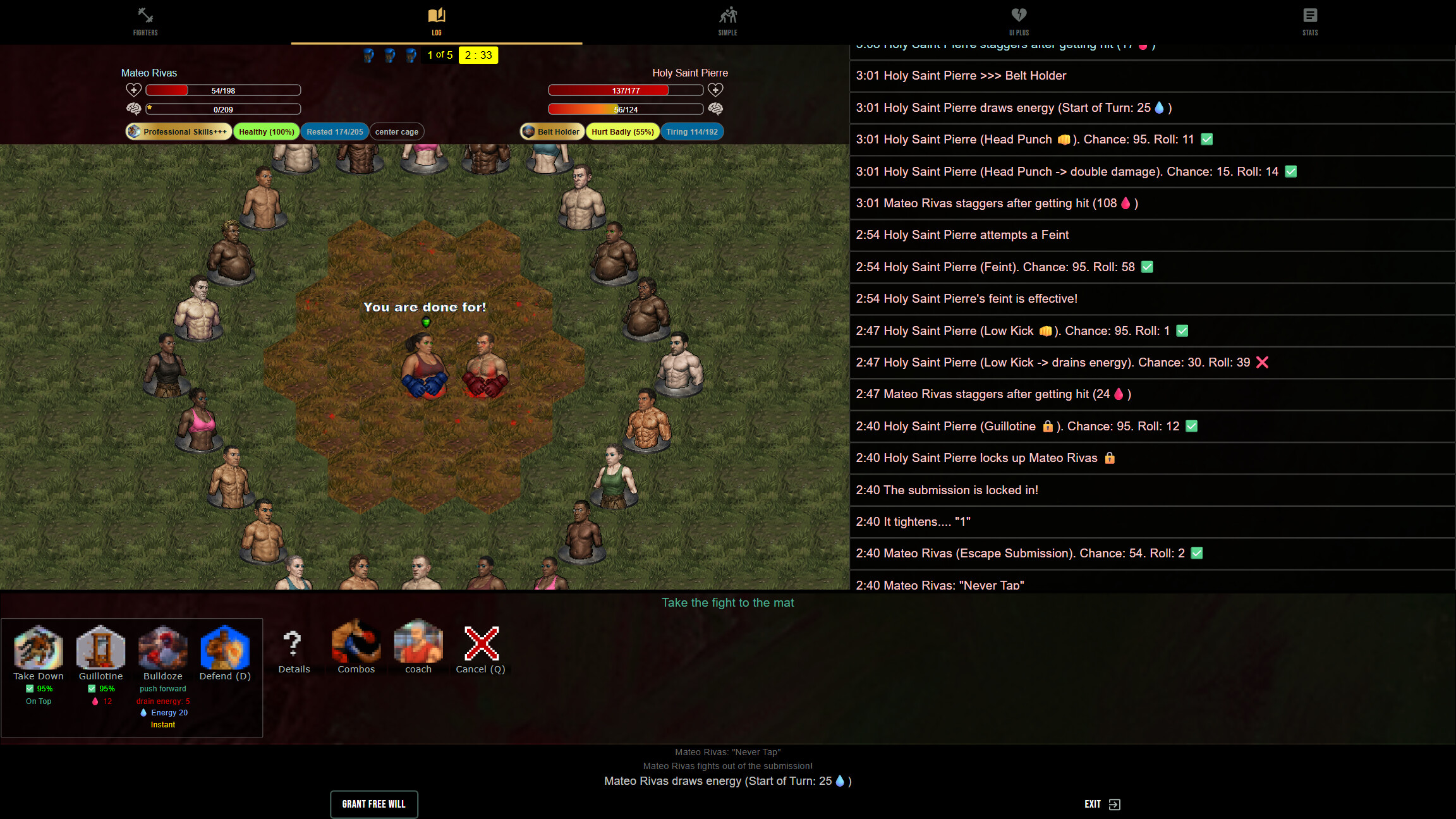 MMA Tactics - Martial Arts screenshot 4