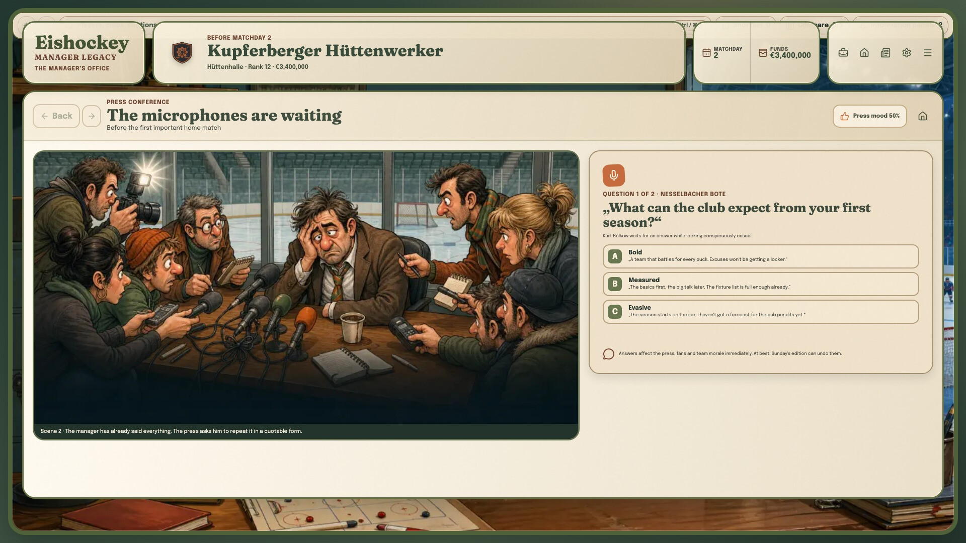 Eishockey Manager Legacy screenshot 3