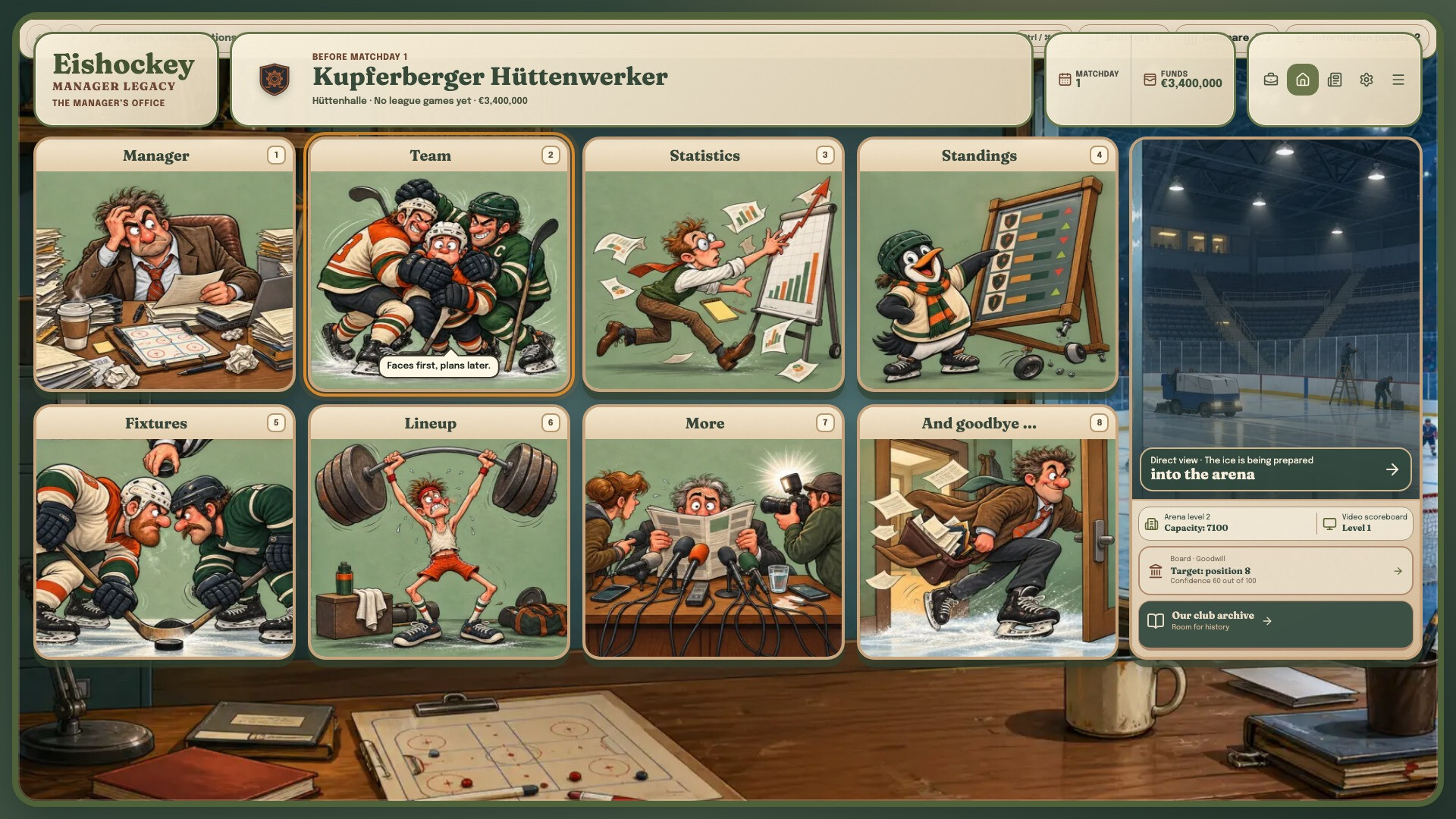 Eishockey Manager Legacy screenshot 2