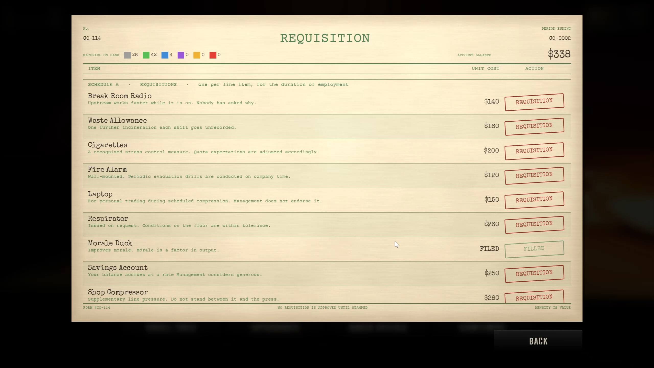 Compression Quota screenshot 3