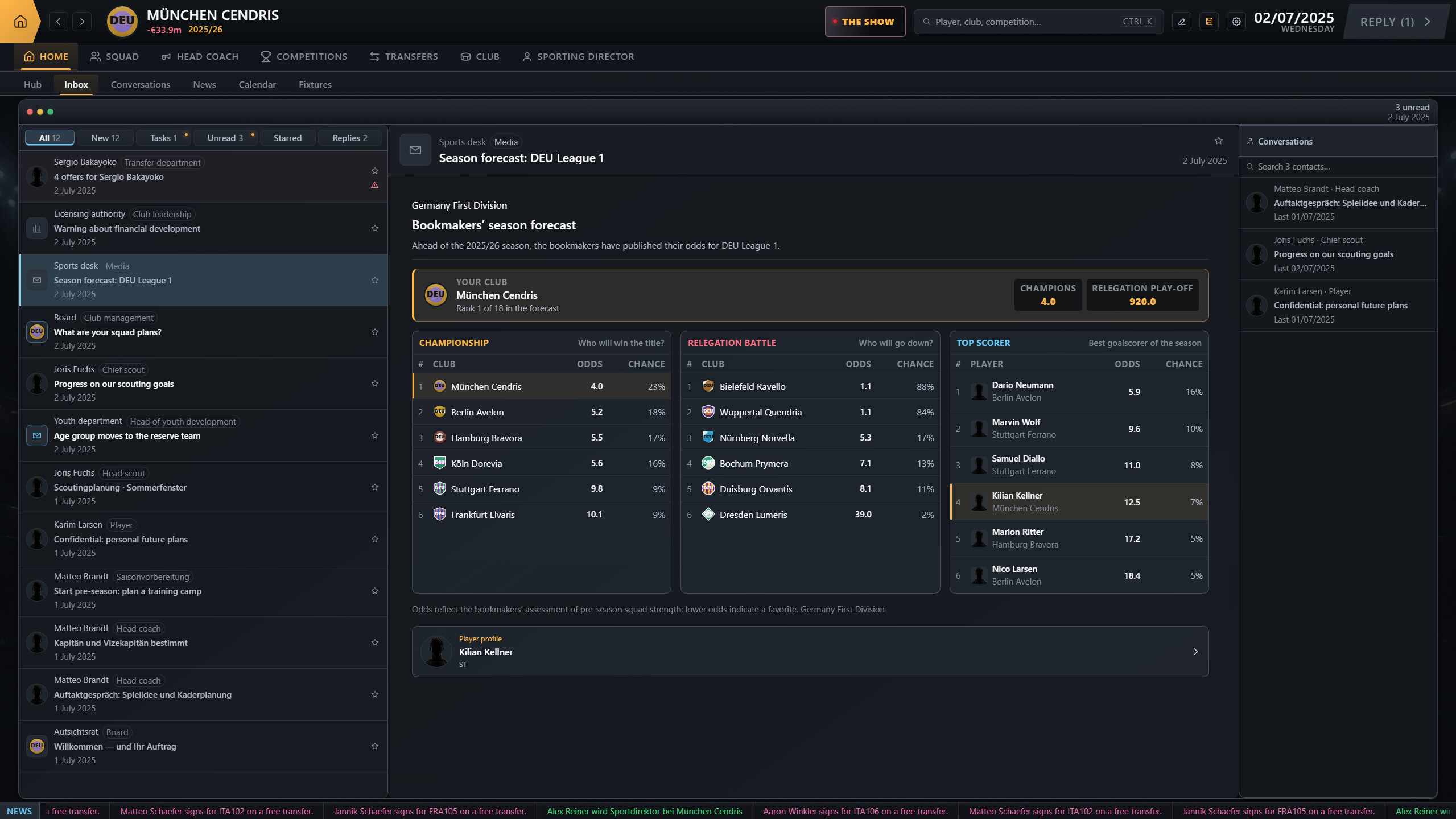 FOOTBALL EXECUTIVE 27 screenshot 5