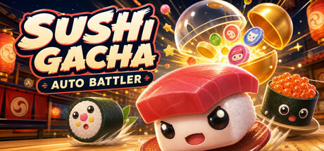 Cover art from Sushi Gacha: Auto Battler