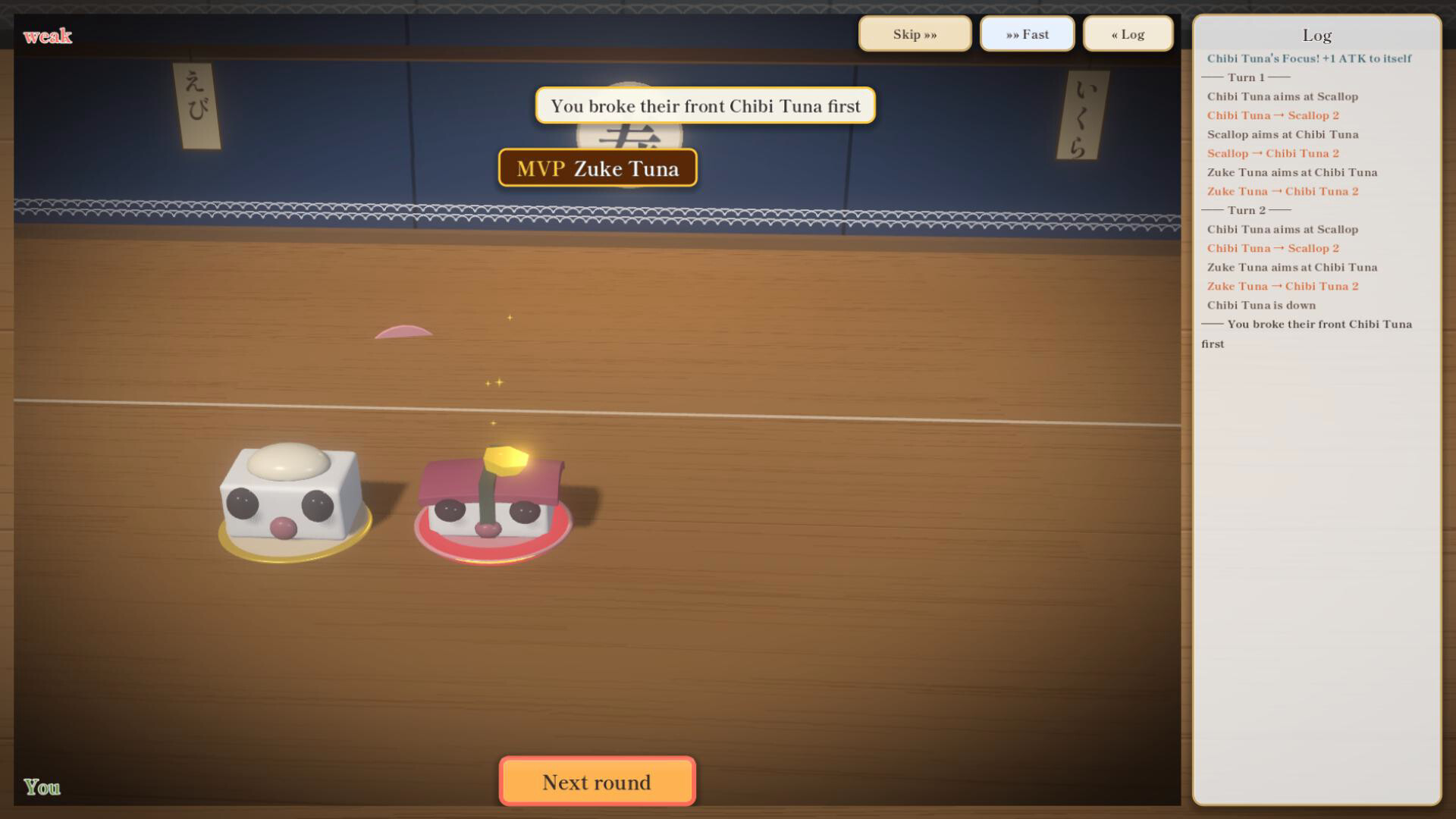 Sushi Gacha: Auto Battler screenshot 2