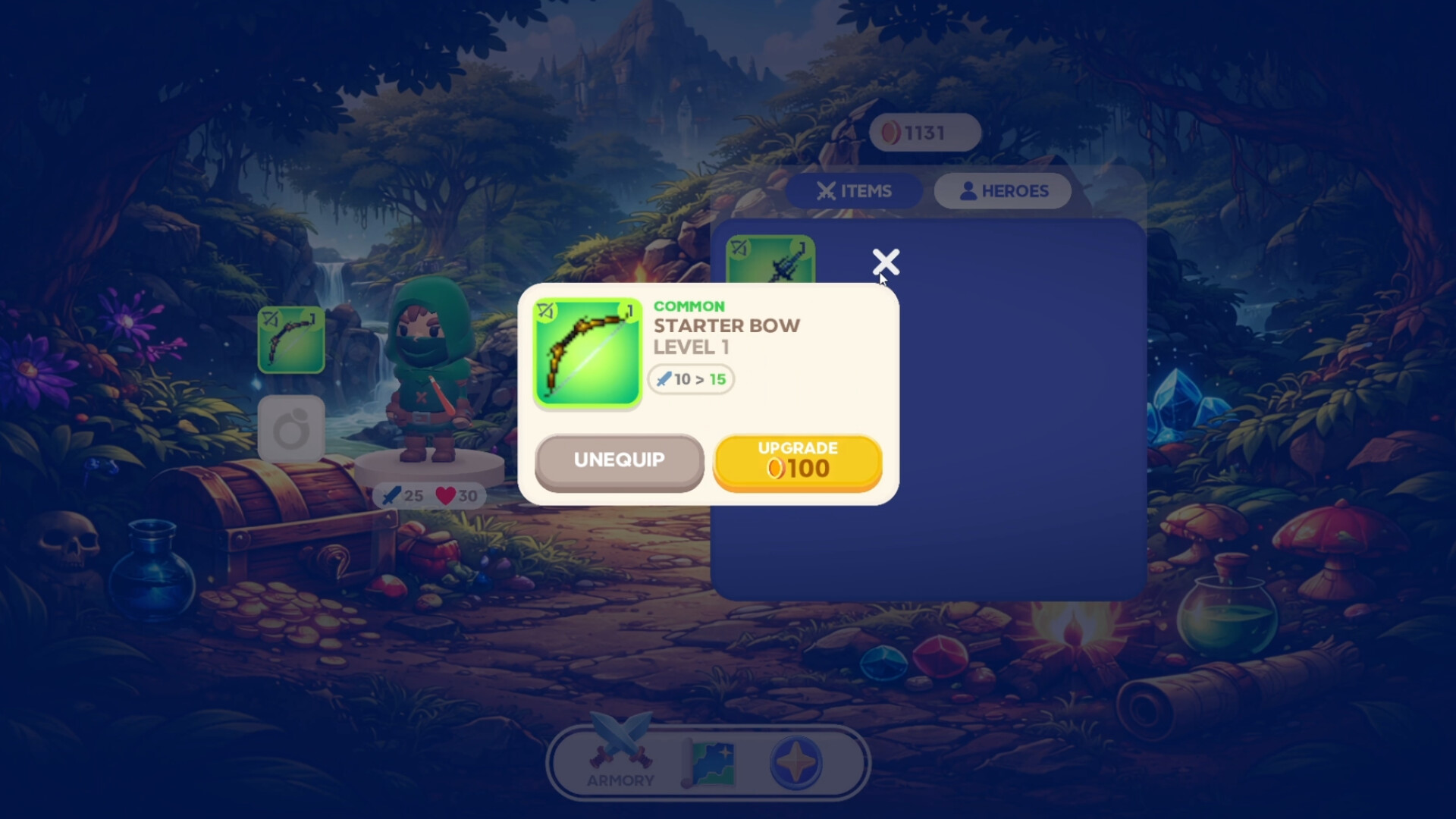 Chibi Legends: Mini Mayhem screenshot 2