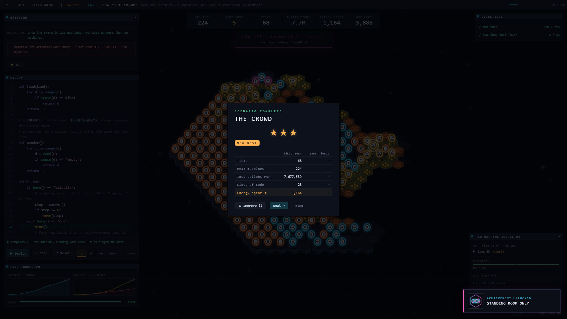 FORK BOMB: A Programming Game screenshot 2