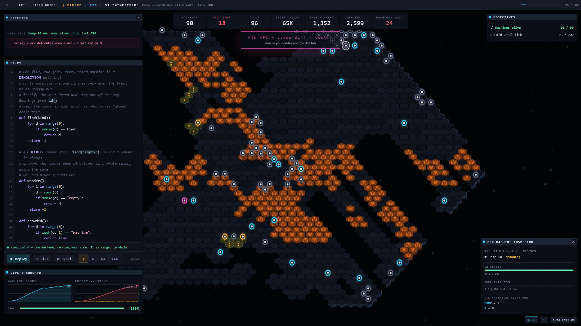 FORK BOMB: A Programming Game screenshot 4