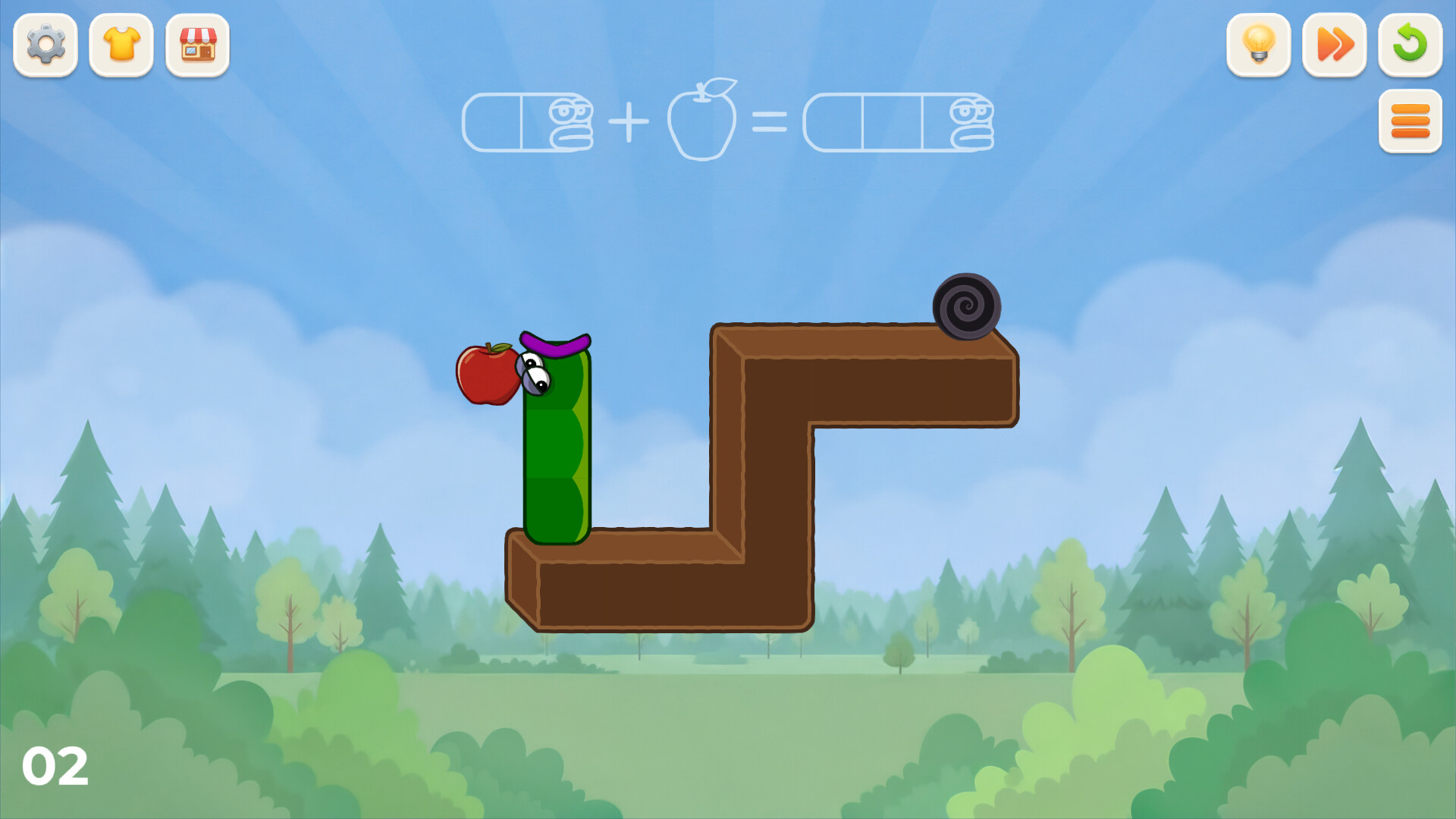 Apple Worm: Logic Puzzle trailer