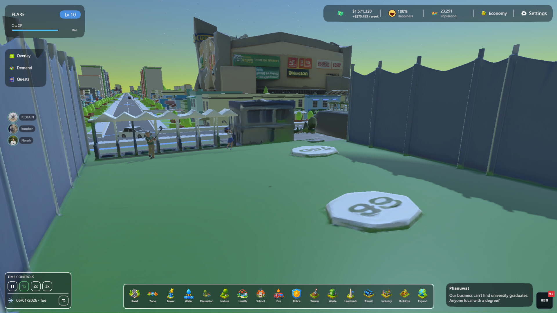TileCity screenshot 2