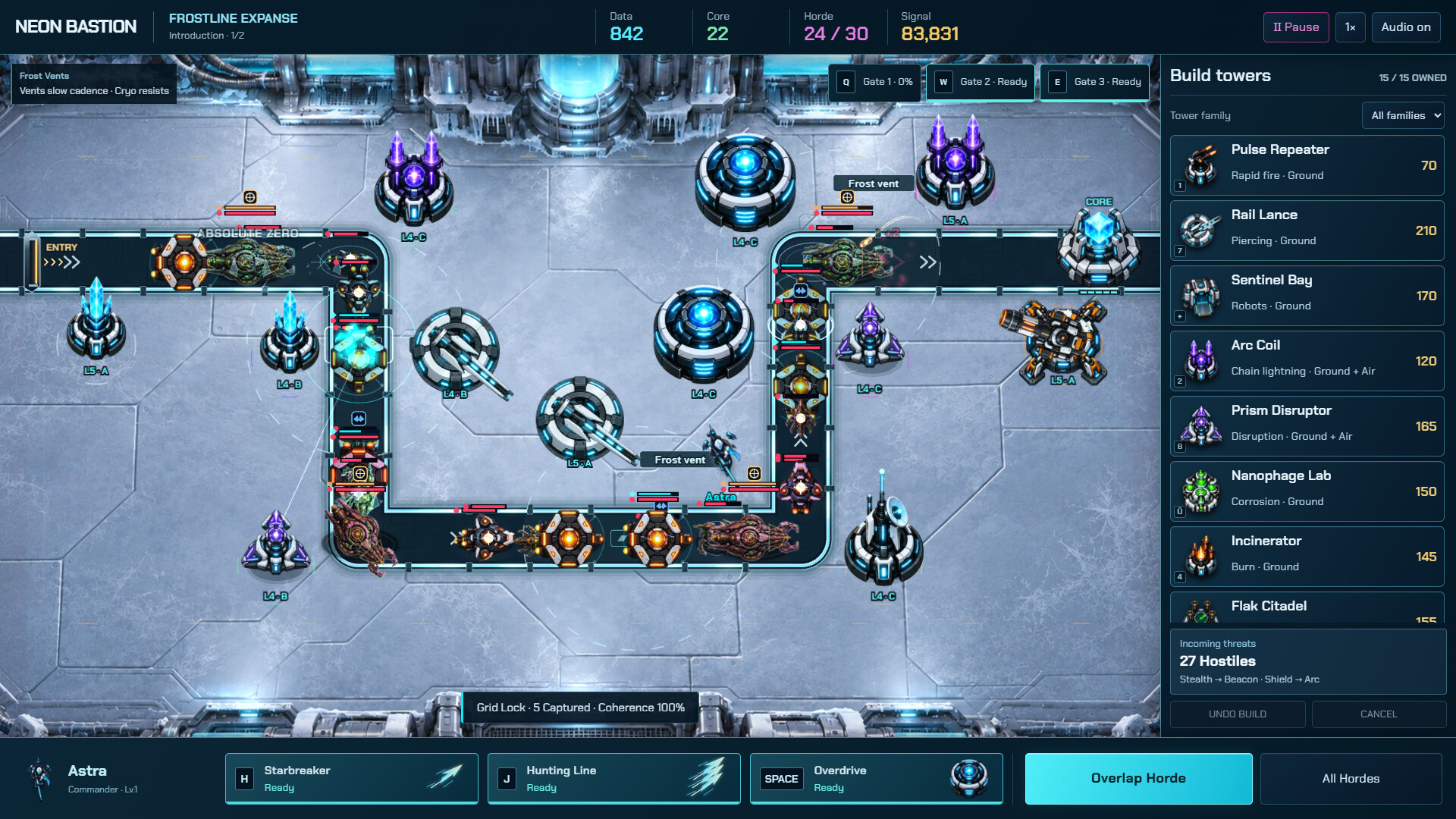 Neon Bastion screenshot 5