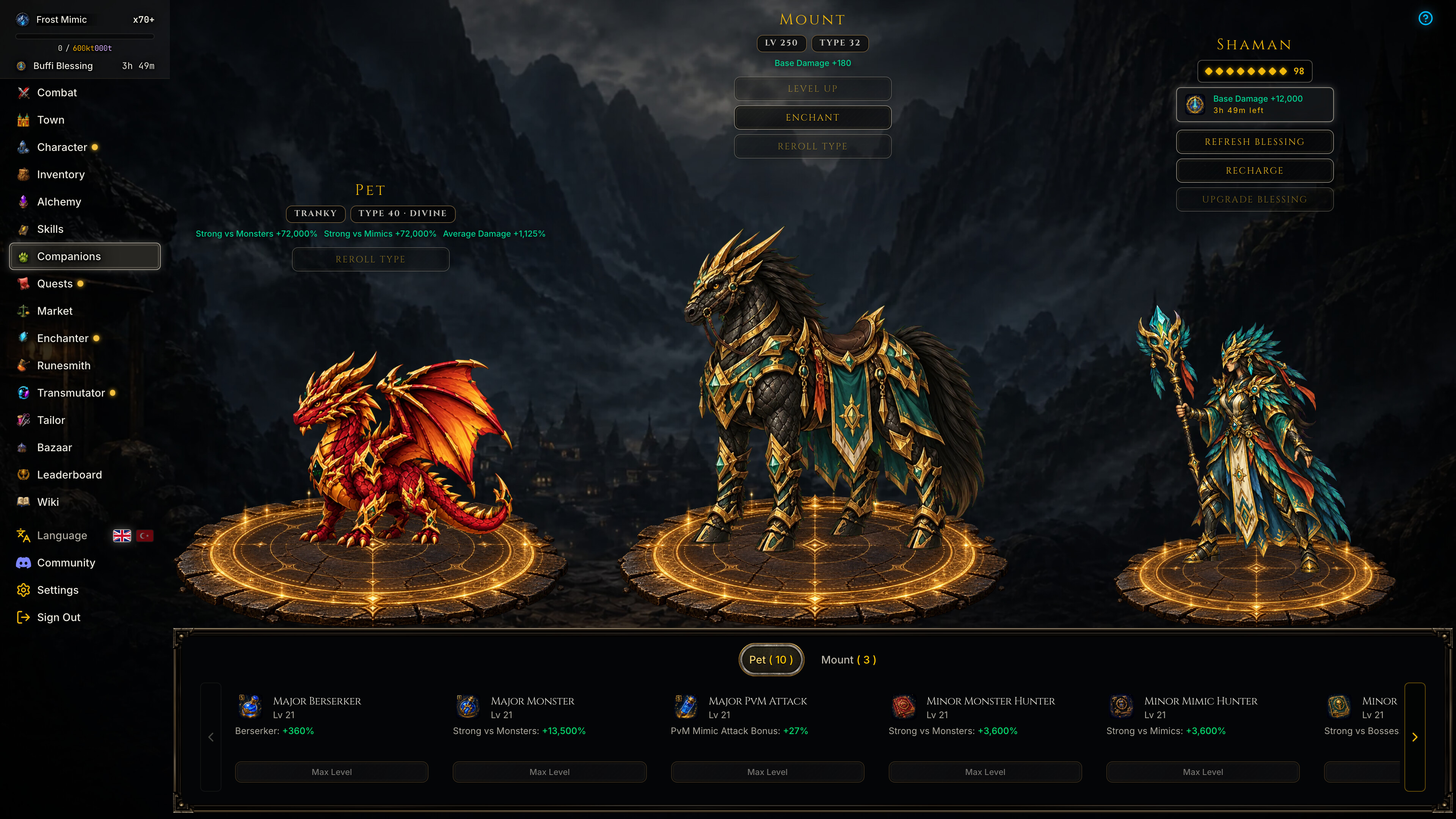 Mimic2 - Idle MMORPG screenshot 5