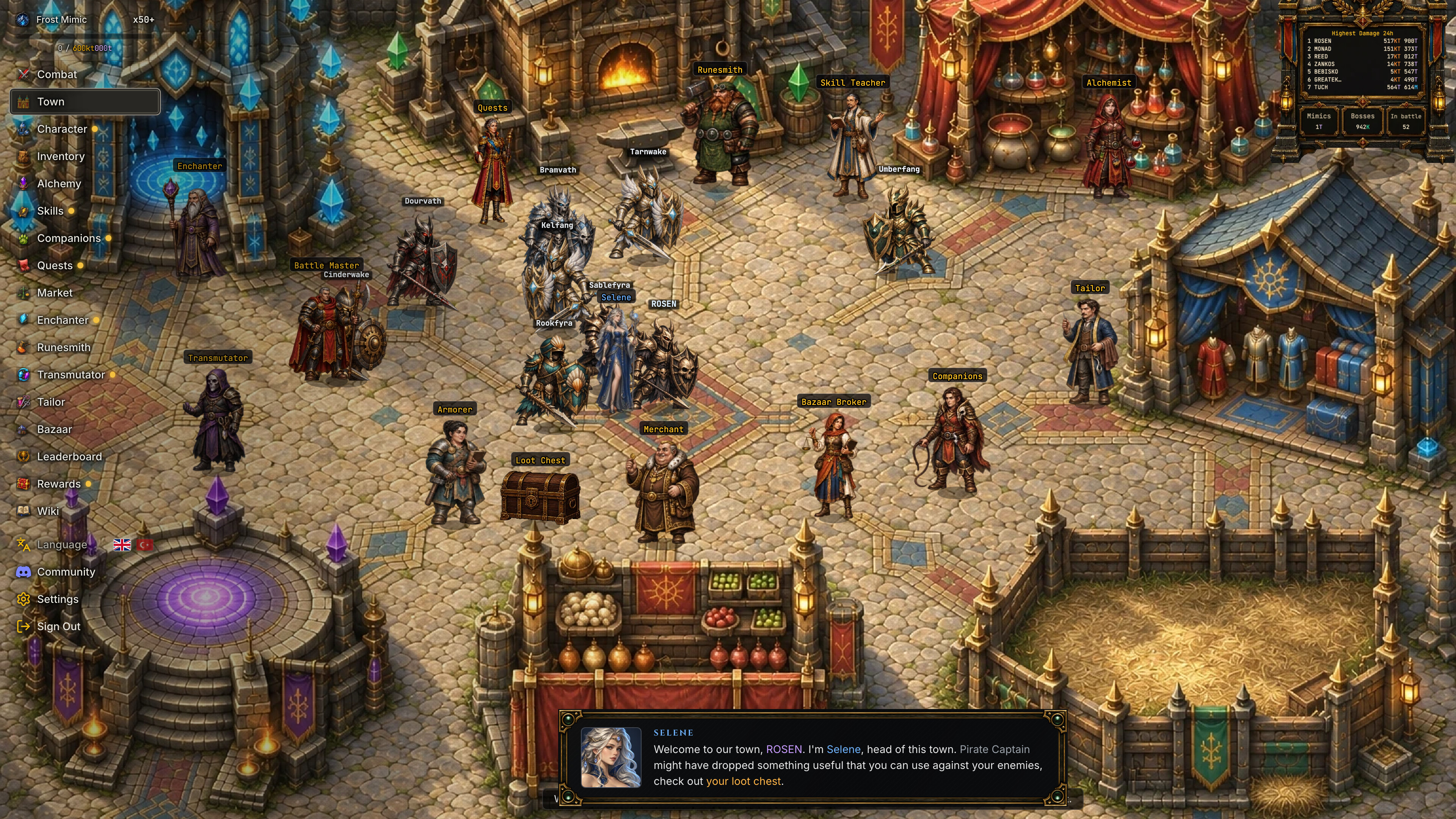Mimic2 - Idle MMORPG screenshot 3