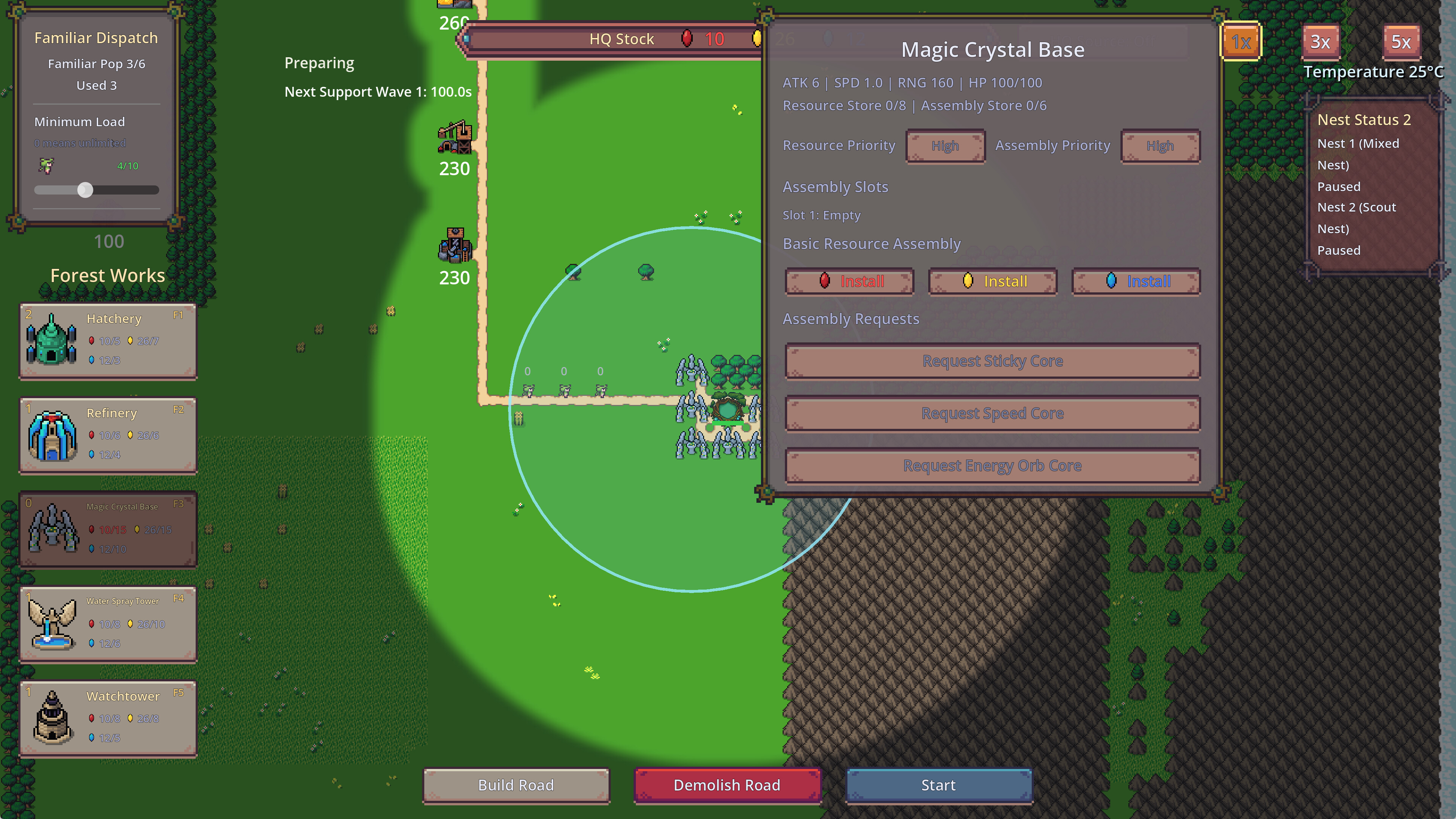 Magic Crystal TD screenshot 2