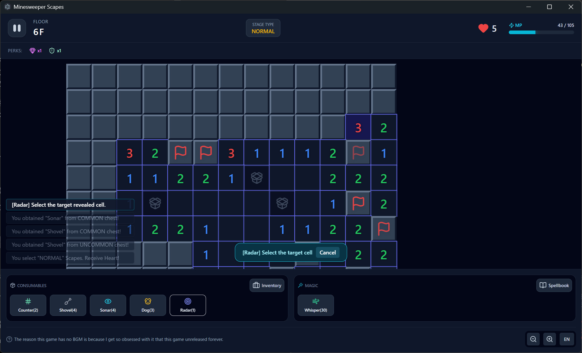 Minesweeper Scapes screenshot 2