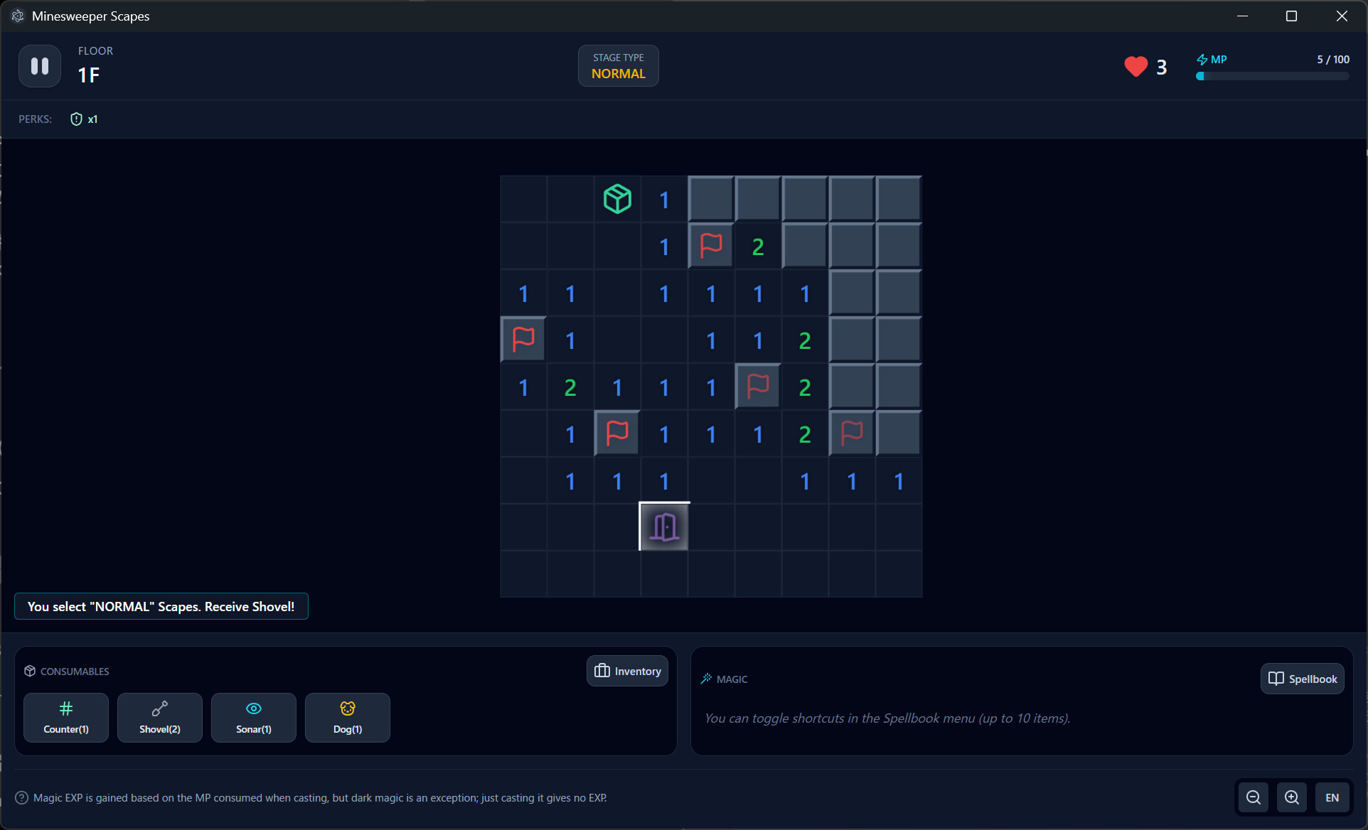 Minesweeper Scapes screenshot 1