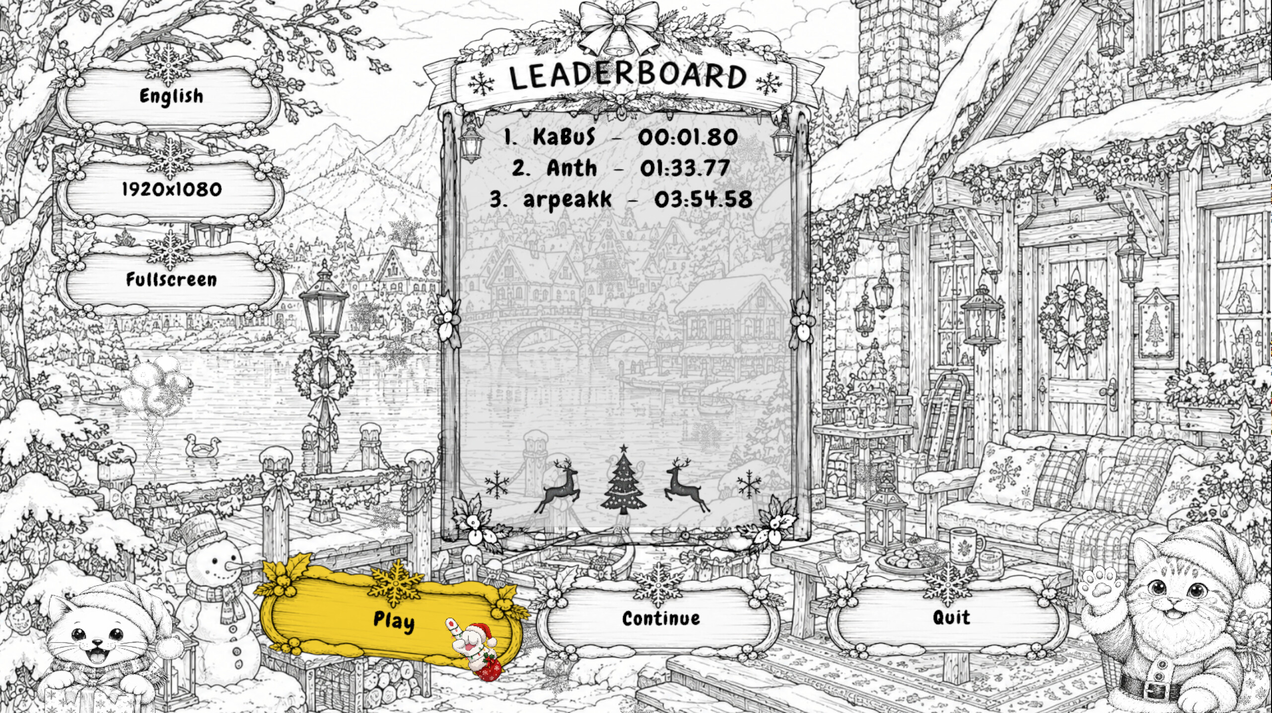 Christmas Mystery: 100 Hidden Cats screenshot 3