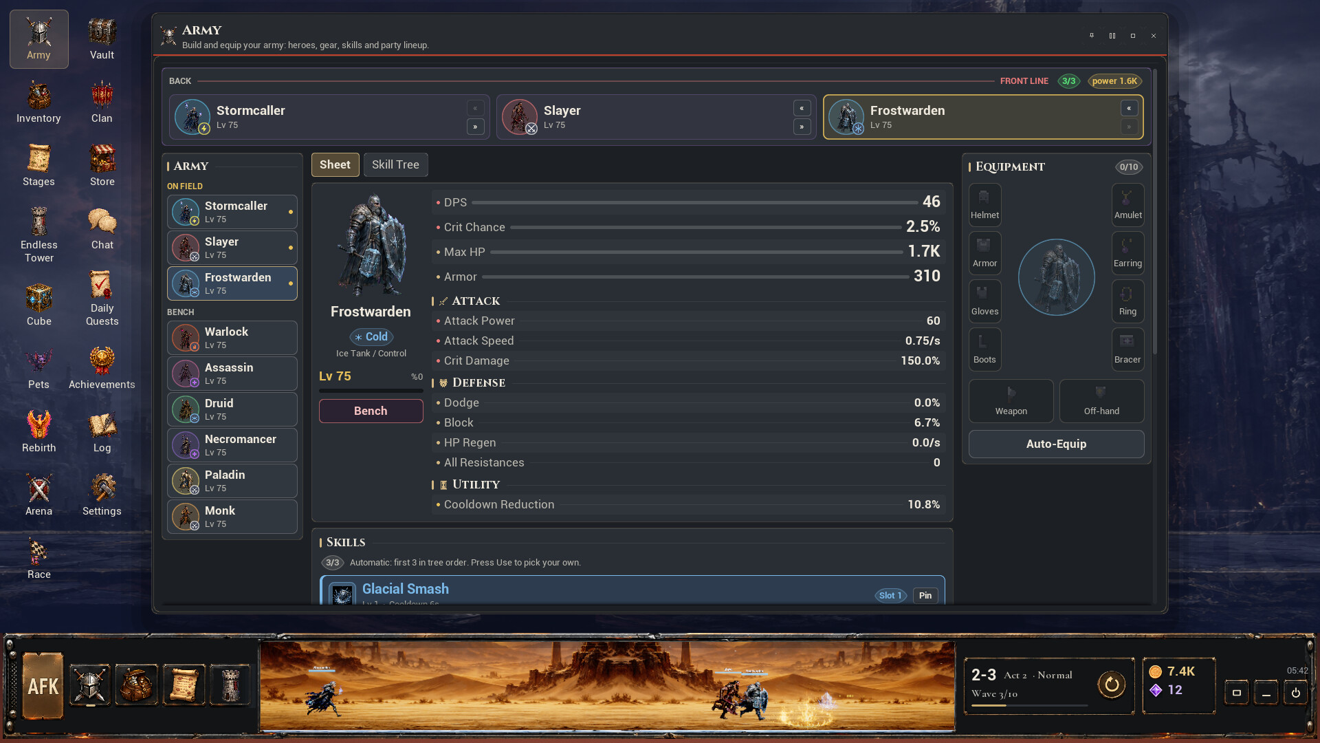 AFK - Army For Keyboard screenshot 2