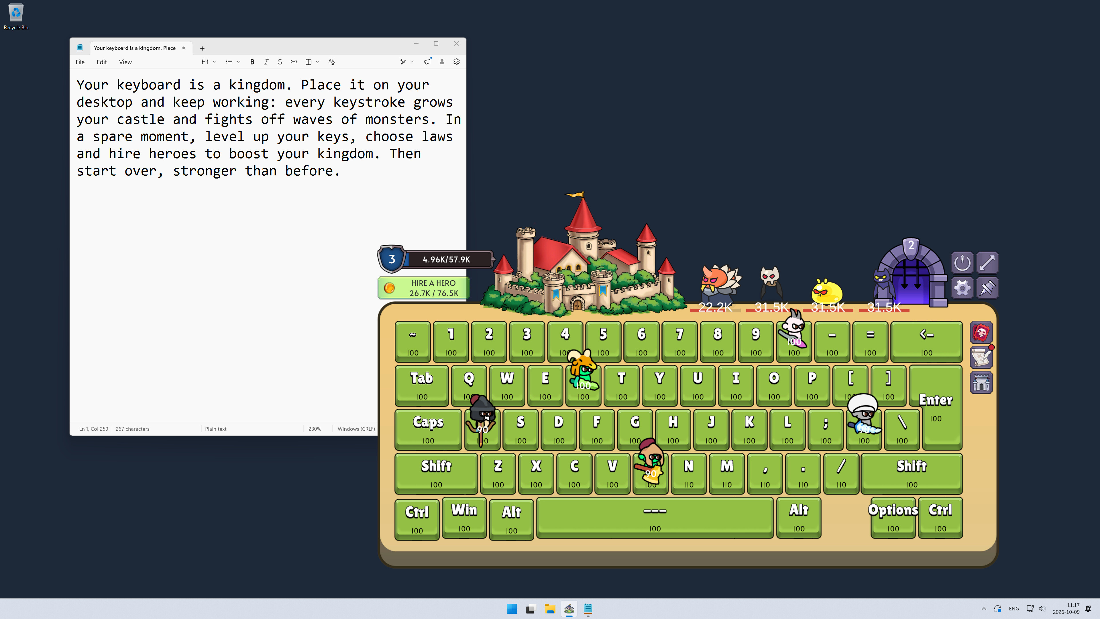 Keyboard Kingdom screenshot 1