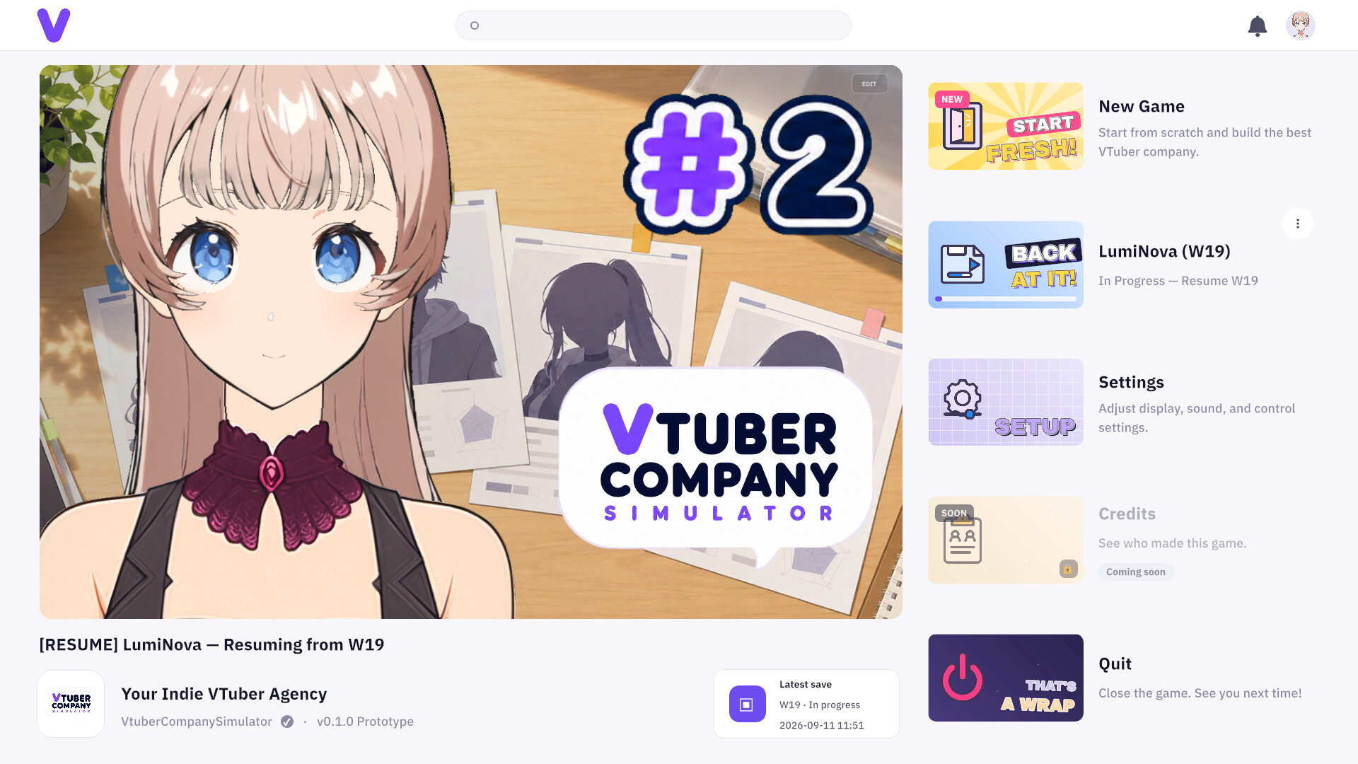 VtuberCompanySimulator screenshot 5