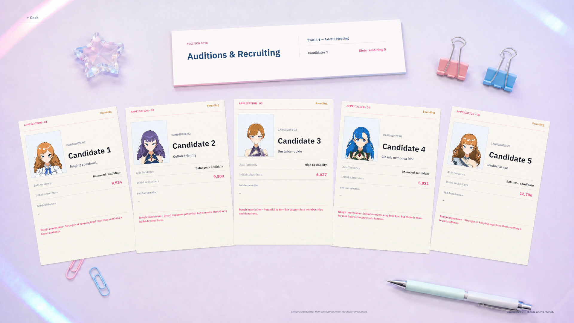 VtuberCompanySimulator screenshot 3