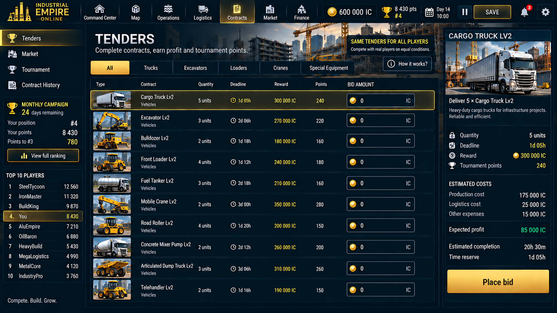 Industrial Empire Online screenshot 3