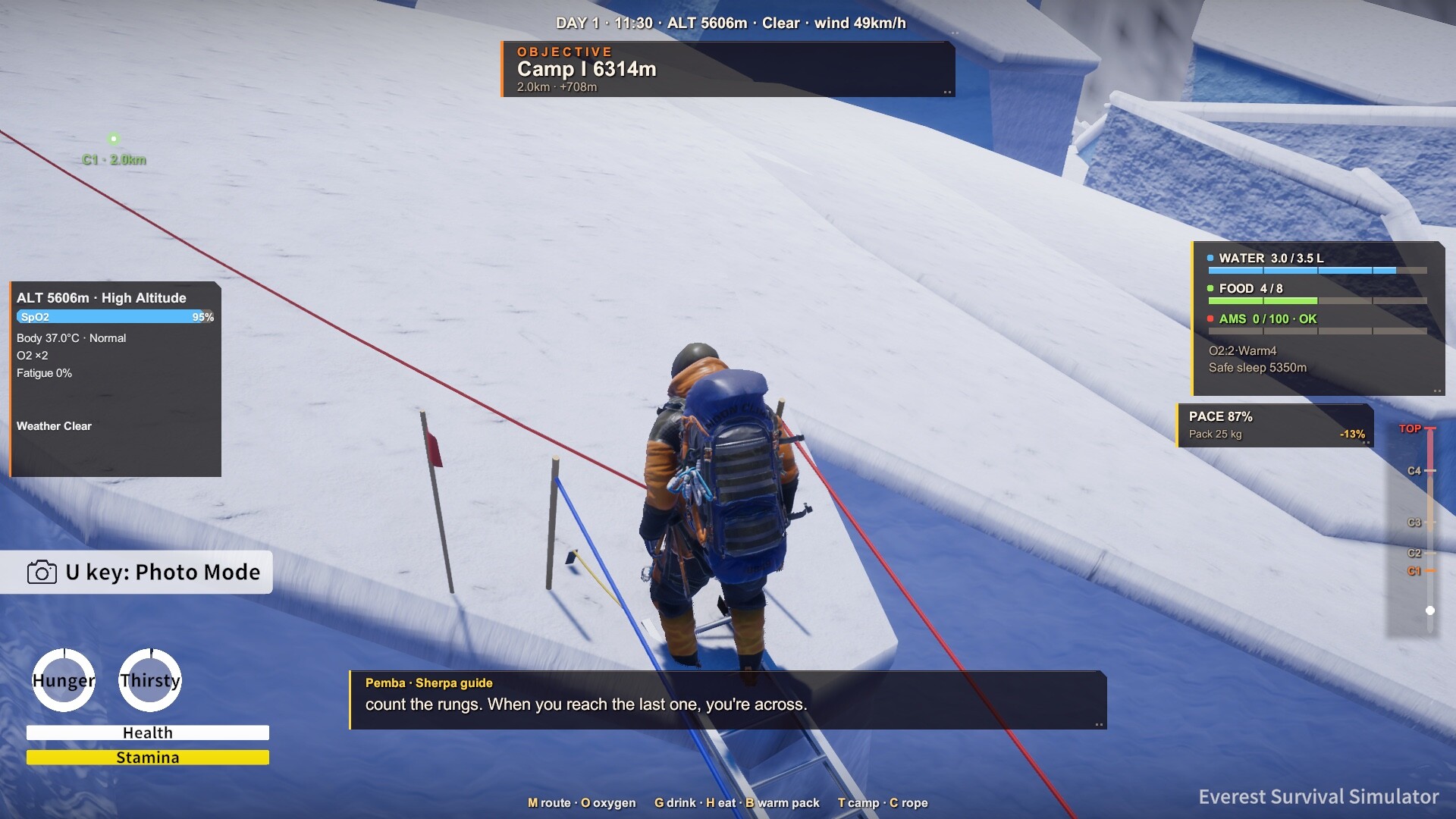 Everest: Survival Simulator screenshot 5