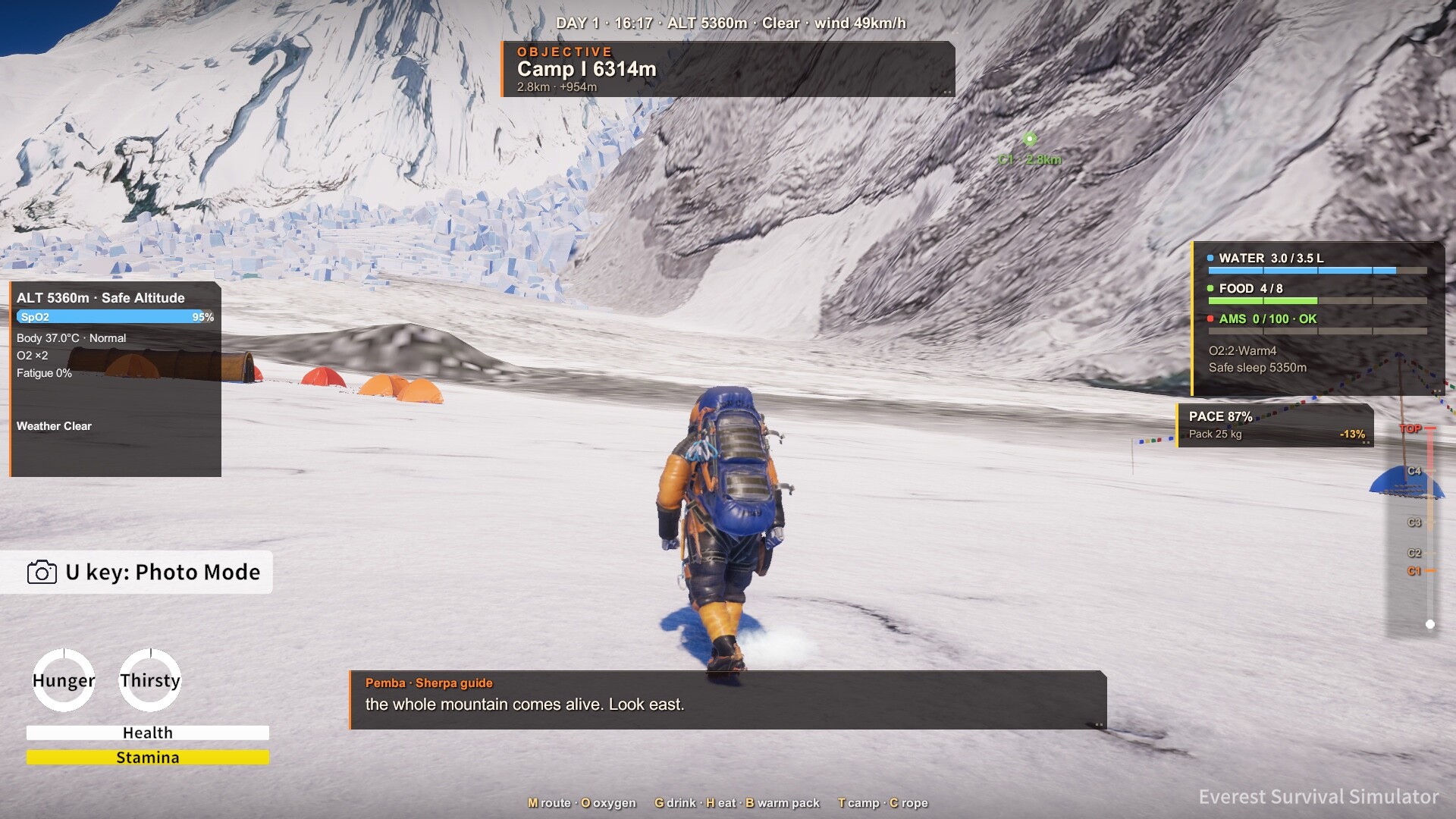 Everest: Survival Simulator screenshot 3