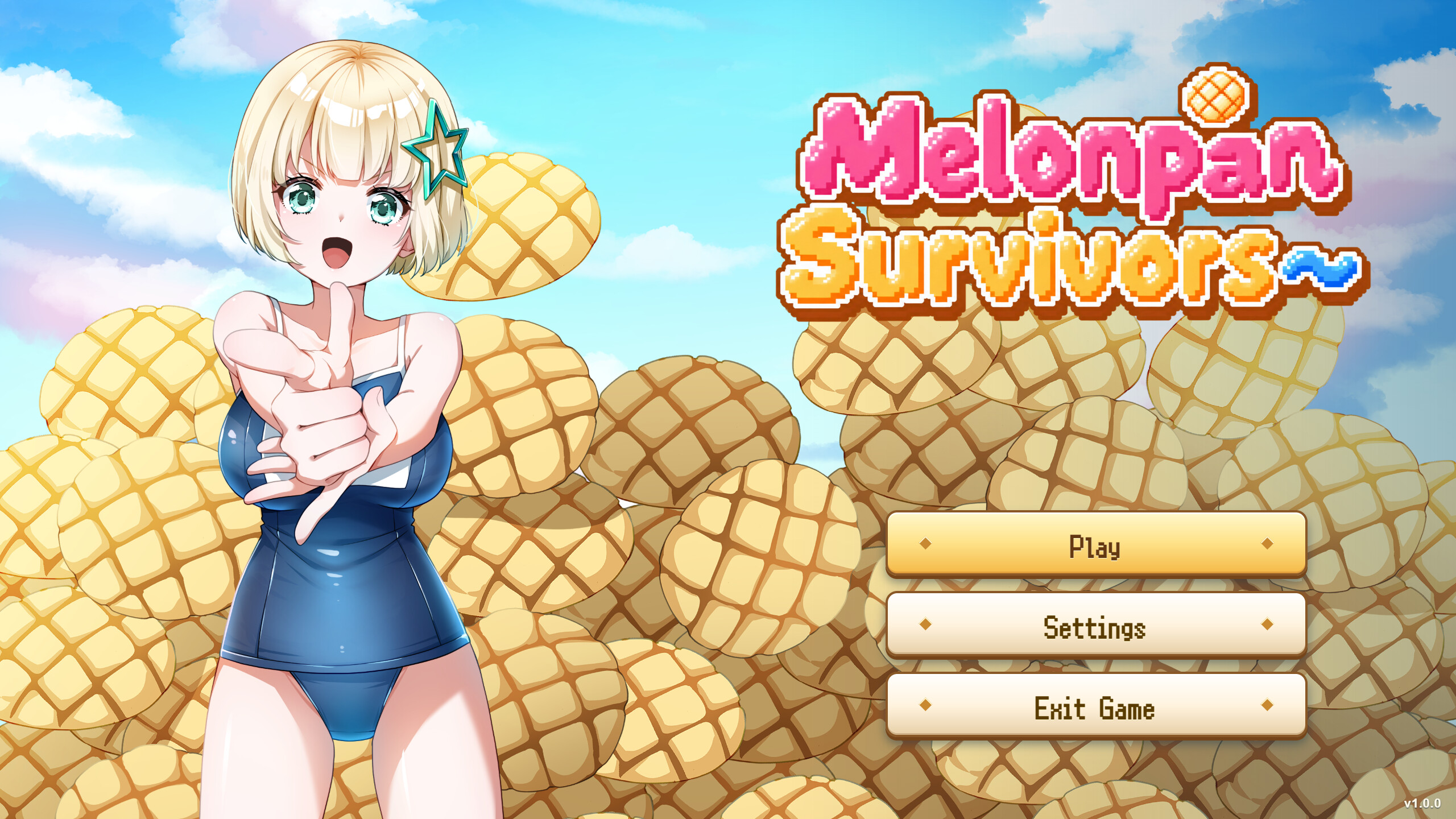 めろんぱんさばいば～ screenshot 2