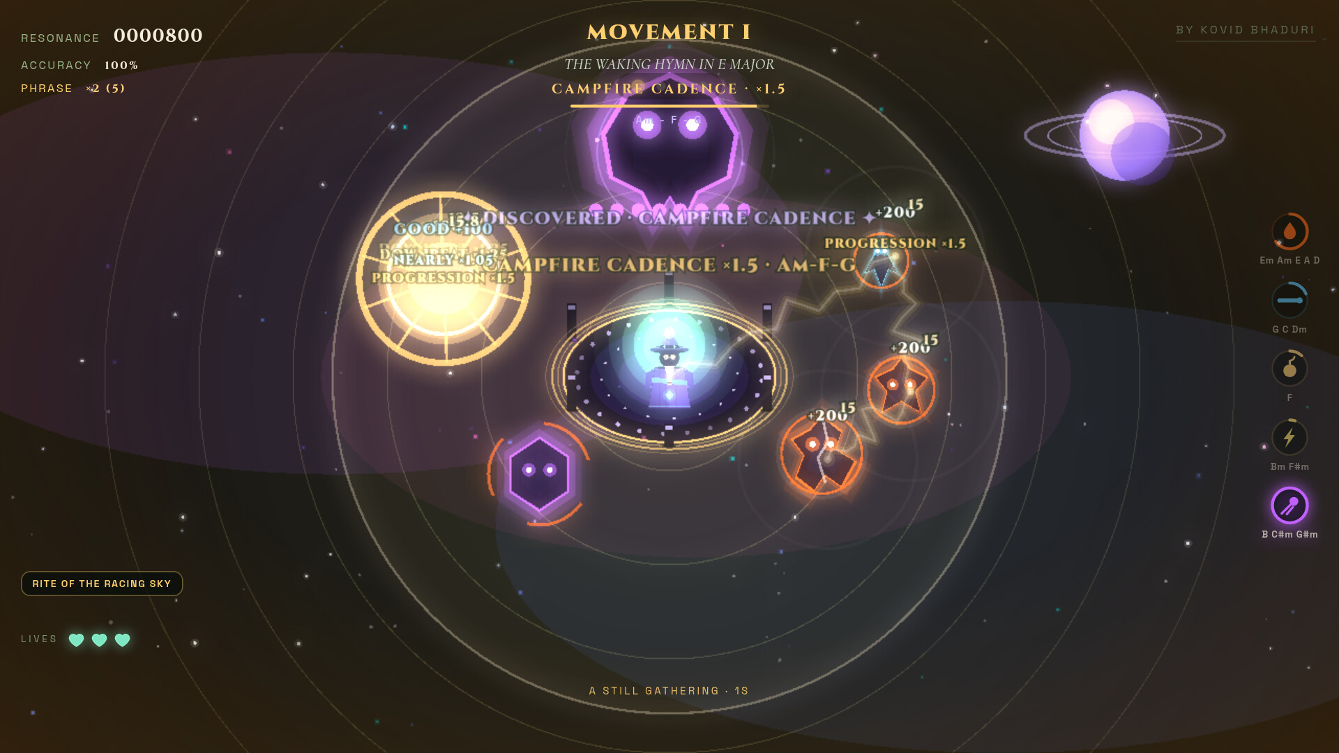 Chordfall screenshot 1