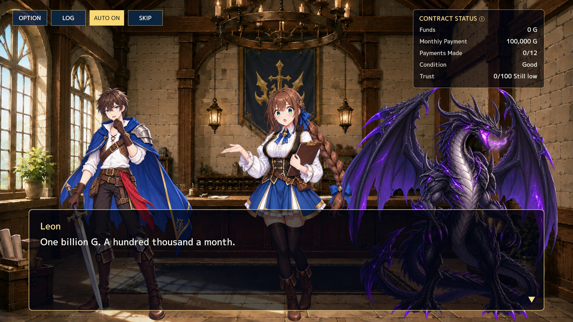 Defeat the Demon King with a Financed Bahamut screenshot 2