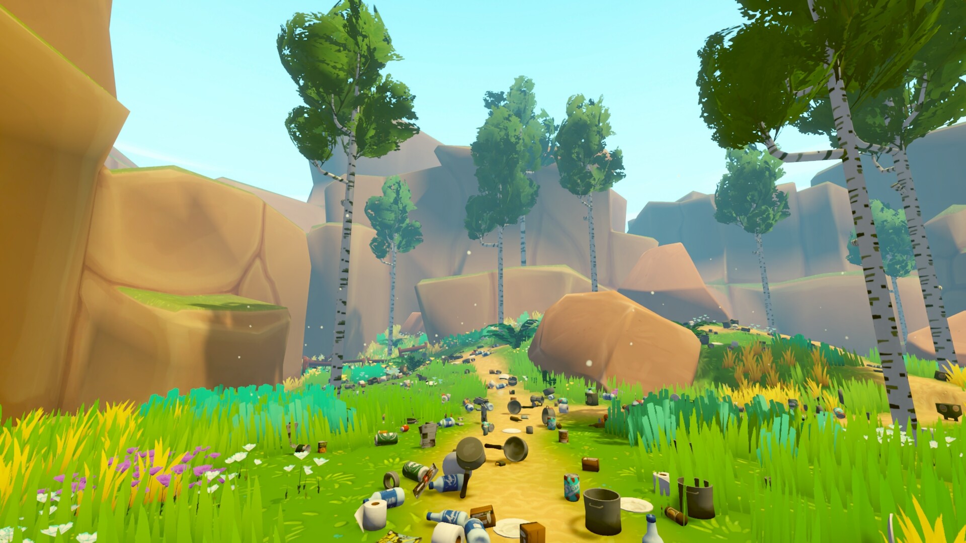 A Game About Picking Up Trash screenshot 3