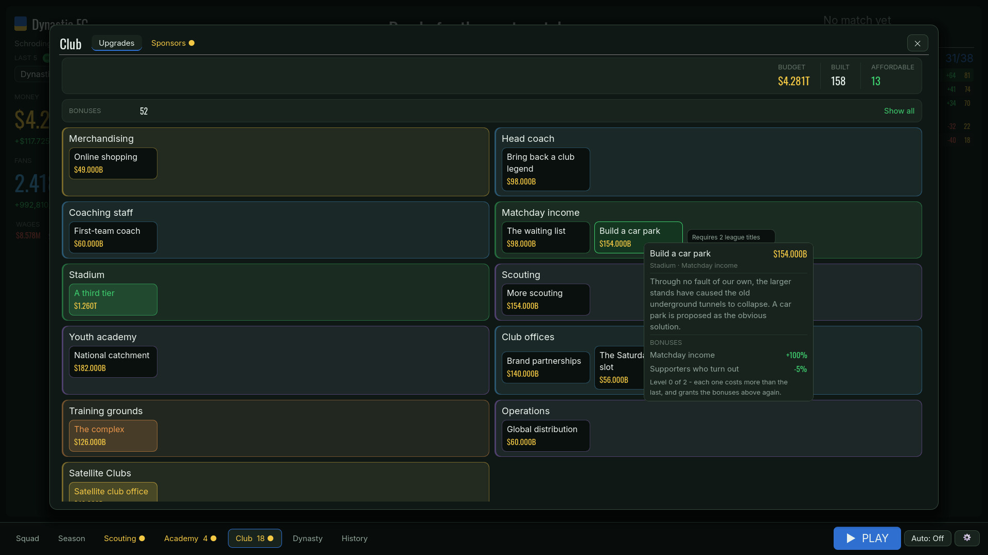 Dynastia FC screenshot 2