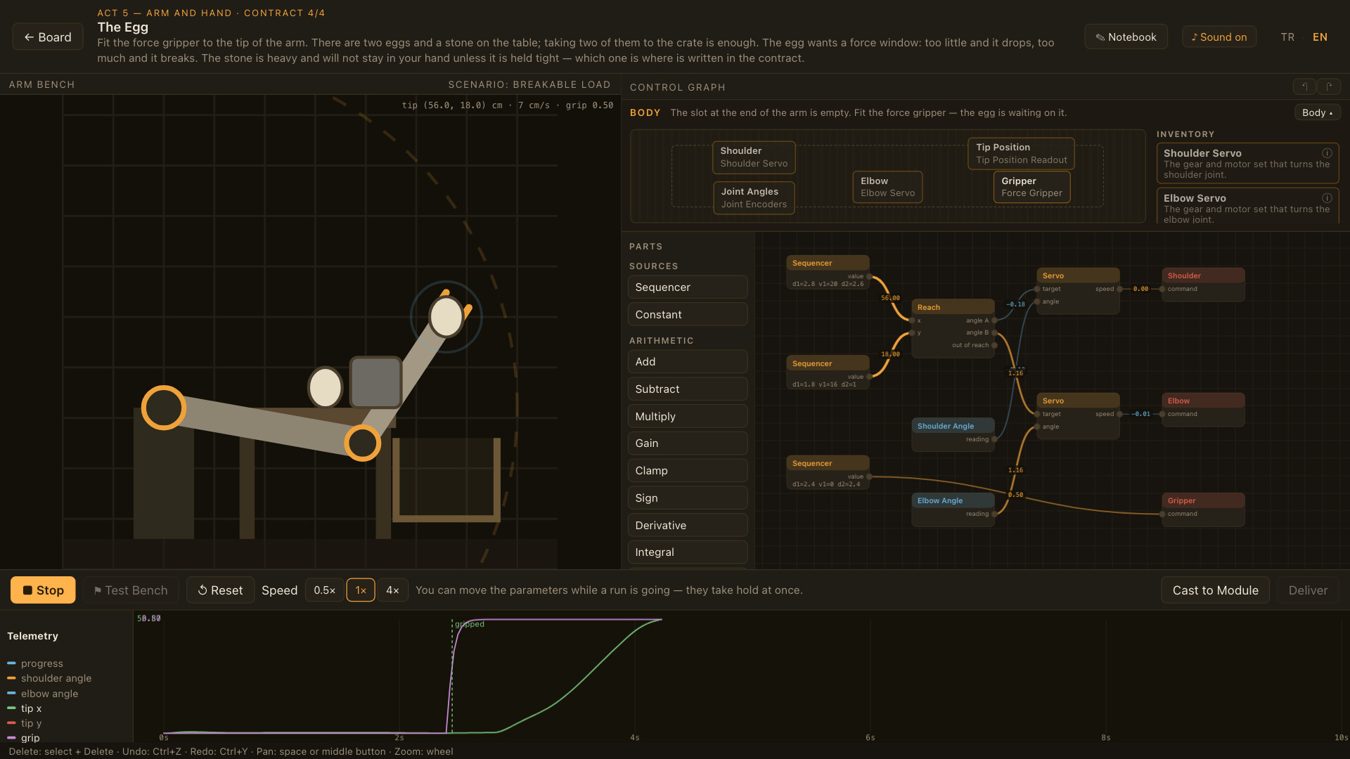IT MOVES! - Build Your Own Robot screenshot 2