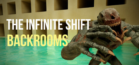 Cover art from The Infinite Shift: Backrooms