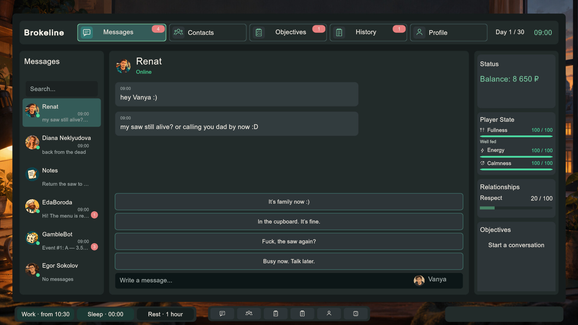 Brokeline screenshot 4