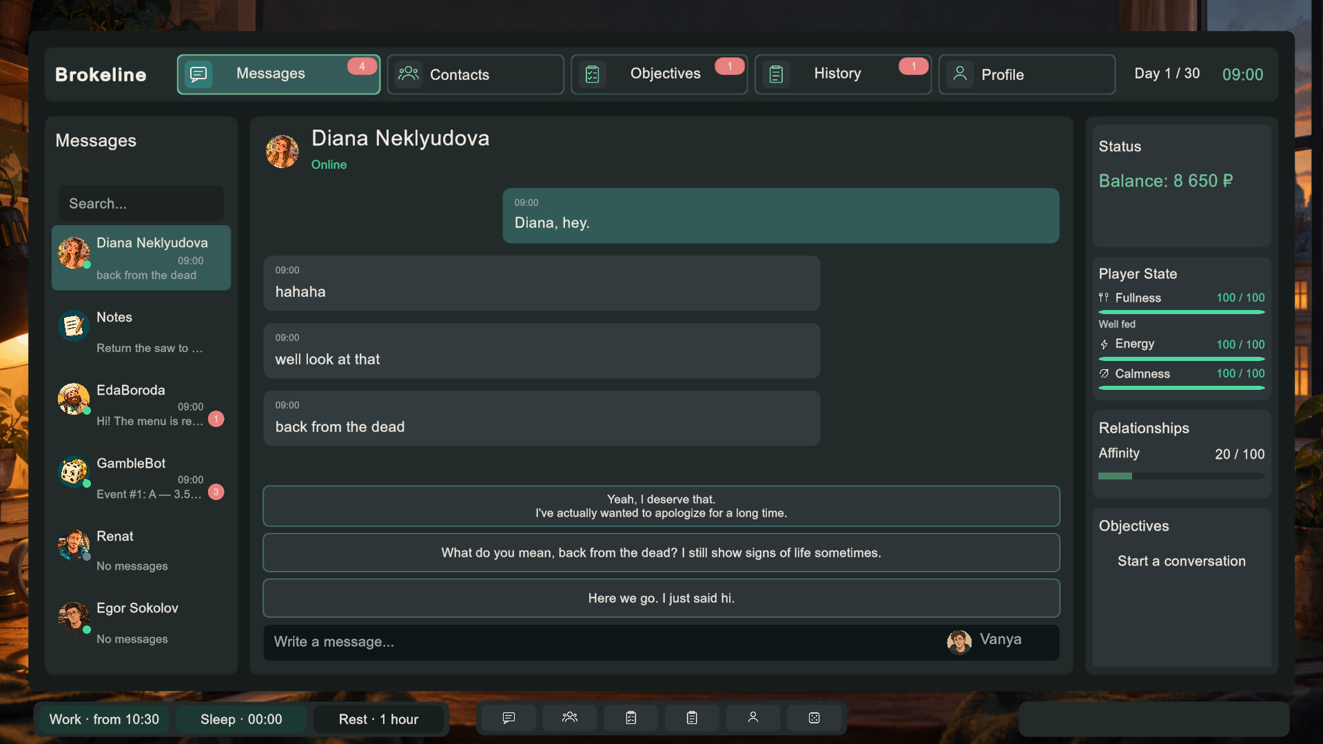 Brokeline screenshot 3