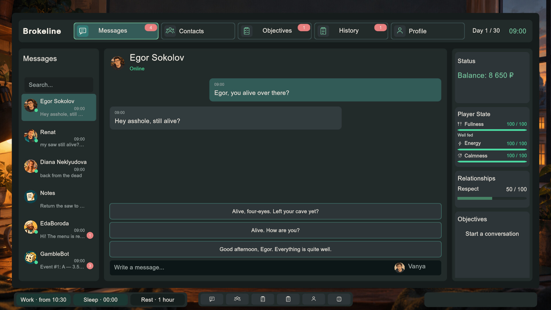 Brokeline screenshot 5