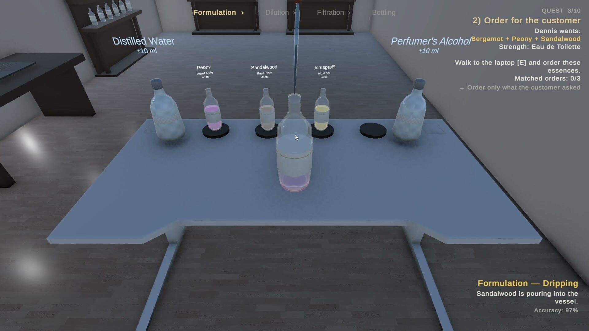 Perfumer's Life Simulator trailer