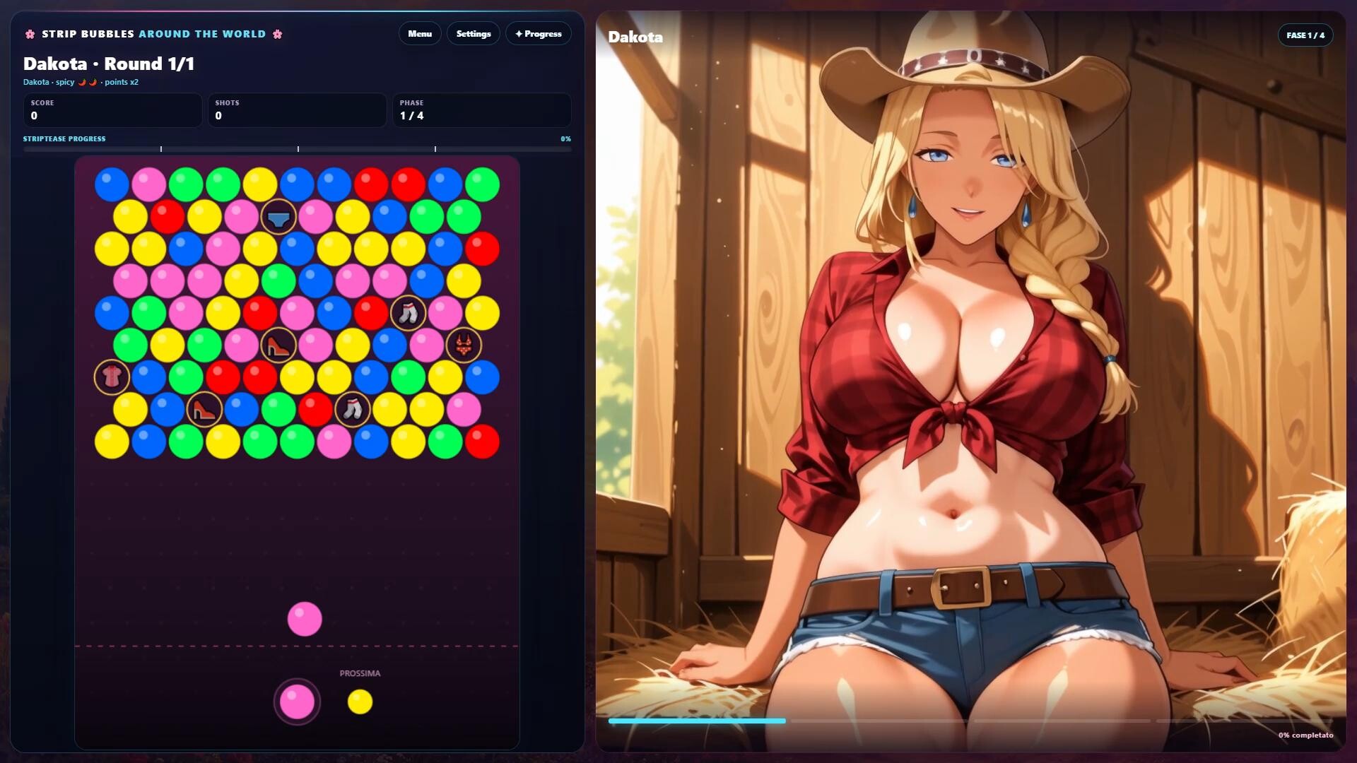 Strip Bubbles: Around the World screenshot 5