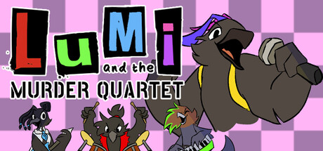 Cover art from Lumi and the Murder Quartet