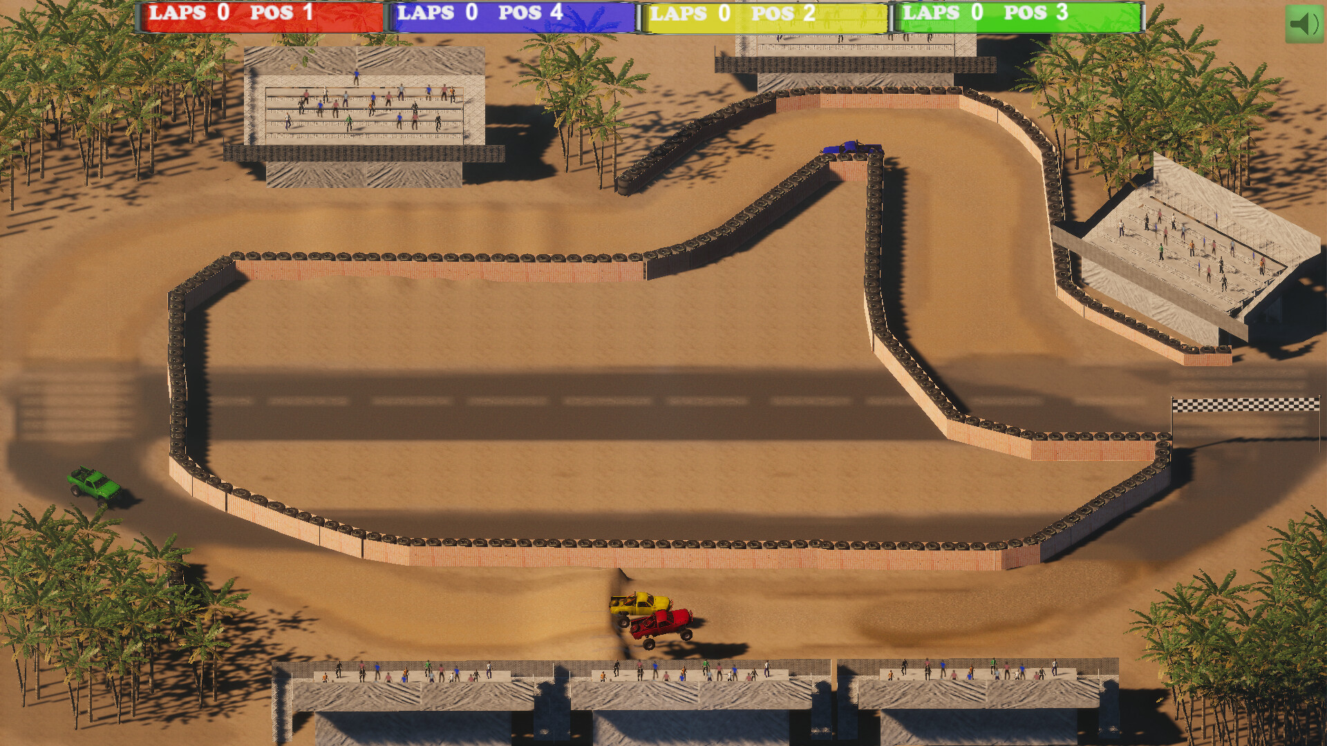 Compact Racing: Dirty Trucks 4x4 screenshot 3